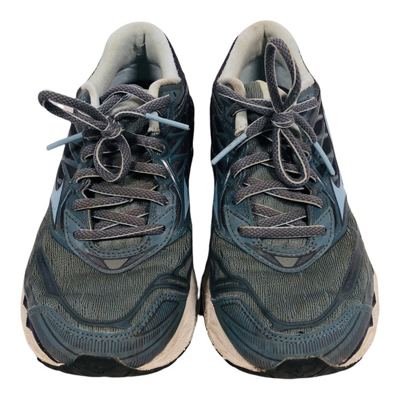 Mizuno Wave Creation 20 Running Shoes Womens 6 Blue Low Top Lace Up 411061 - Picture 2 of 12